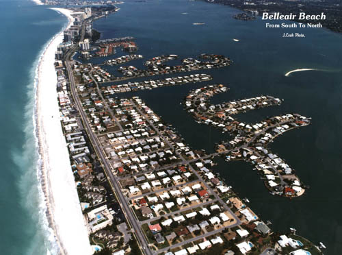 Belleair Beach South to North